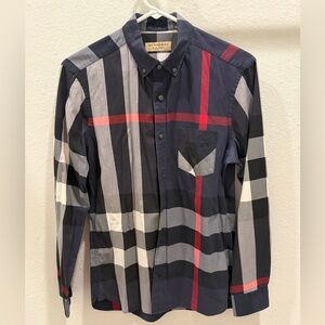 Burberry Men's Plaid Shirt